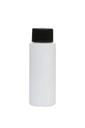 60ml-siyah Düz Kapalı-dezenfektan-kolonya-likit Şişe-10 Adet - 1