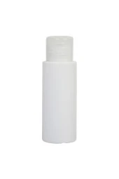 60ml-fliptop - Şeffaf Kapalı-dezenfektan-kolonya-likit Şişe-10 Adet - 1