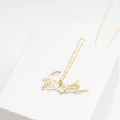 925 Ayar Gümüş Miyav Büyüsü Kedi Kolye Özel Tasarım thumbnail 2