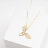 925 Ayar Gümüş Geyik Kafası Kolye Özel Seri thumbnail 3