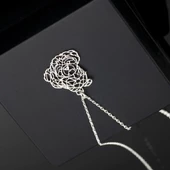 925 Ayar Gümüş Maltipoo Köpek Kolye Özel Tasarım thumbnail 2