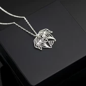 925 Ayar Gümüş  Yaşlı Bullodog Köpek Kolye Özel Tasarım thumbnail 2