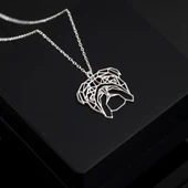 925 Ayar Gümüş  Bulldog Köpek Kolye Özel Tasarım thumbnail 1