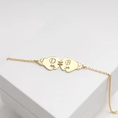 925 Ayar Gümüş Boks Eldiveni Harf Kolye Özel Tasarım thumbnail 3