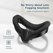 KIWI design Yüz Yastığı Fitness Aksesuarları - Quest 2 ile Uyumlu - 3