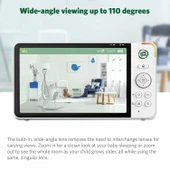 LeapFrog LF915HD Video Bebek Monitörü, 5” 720p HD LCD - 3