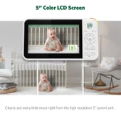 LeapFrog LF2415 5” Ekranlı Bebek Monitörü - 2