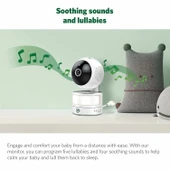 LeapFrog LF915HD Video Bebek Monitörü, 5” 720p HD LCD - 4