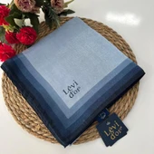 Levi'dor Kehribar Eşarp Gök Mavi LTR0224 - 1