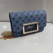 Armine Bayan Çanta Noktalı Mavi AR3805 - 1