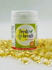 FRESH BREATH 90'lı Ağız Kokusu Önleyici, Nefes Temizleyici (Soğan, sarımsak yok edici) - 1