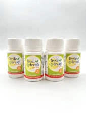 FRESH BREATH 4 kutu 25'li Ağız Kokusu Önleyici, Nefes Temizleyici (Soğan, sarımsak koku yok edici) - 1
