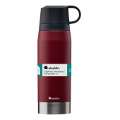 Aladdin Citypark Thermavac Çift Bardaklı Çelik Termos 1.1 Lt - Bordo - 5