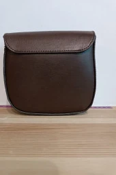 Kadın Suni Deri Askılı Tokalı Kol Çantası - 2