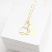 925 Ayar Gümüş Kimya Beger Glass Kolye Özel Tasarım thumbnail 3