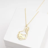 925 Ayar Gümüş Kimya Beger Glass Kolye Özel Seri thumbnail 3