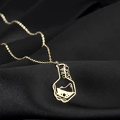 925 Ayar Gümüş Kimya Beger Glass Kolye Özel Seri thumbnail 2