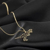 925 Ayar Gümüş Trex Kolye Özel Tasarım thumbnail 1