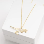 925 Ayar Gümüş Trex Kolye Özel Tasarım thumbnail 3