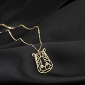 925 Ayar Gümüş Su Aygırı Kolye Özel Tasarım thumbnail 2