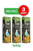 Cango Muhabbet Kuşu Krakeri Meyveli 81GR 3Lü - 2