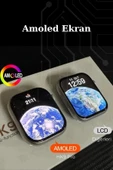 AbaTech A52 SAMSUNG - SAMSUNG A53 UYUMLU SMART WATCH HK9 PRO AMOLED EKRAN AKILLI SAAT - 4