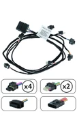 Mercedes Benz GLA X156 Ön Tampon Park Sensör Tesisatı A1565409903 - 1