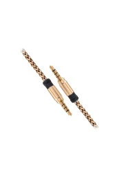 0211 Halat Tipi Aux Kablo Altın - 2