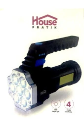 5w Usb Şarjlı El Feneri Hp27 - 1