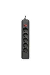 MF Product 0368 Uzatma Kablosu 5 Socket 2 Usb - Siyah - 1