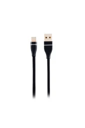 0366 Koruma Anahtarlı 3 Usb'li 3'lü Grup Priz 2 Mt + 0060 Metal Başlıklı Örgülü 3 In 1 Hı - 2