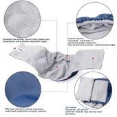 Silky - Erkek köpekler için Çiş Bel Bandı - Yıkanabilir / Değiştirilebilir - 5