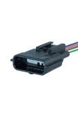 Gaz Kelebek Soketi Dişi 6 Pin Kablolu - 2