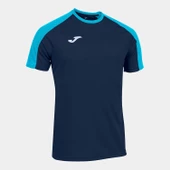 JOMA / ECO CHAMPİONSHİPS SLEEVE T-SHIRT ERKEK TİŞÖRT LACİVERT TURKUAZ thumbnail 1