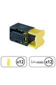 Soket 12 Pin Kablosuz - 1