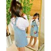 Mickey Baskılı Denim Kız Çocuk Jile - 2