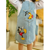 Mickey Baskılı Denim Kız Çocuk Jile - 3