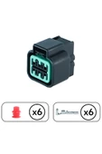 Kia Far Soketi 6 Pin Kablosuz - 1