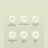 Coofbe Taşınabilir Hız Ayarlı Serenity Sessiz 1200 Mah Şarjlı Masaüstü Vantilatör Ev Ofis Vantilatör - 2