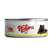 Natura Pet Adult Tahılsız Ton Balık ve Tavuk Filetolu Yetişkin Kedi Konservesi 70 gr - 1