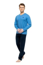 Mod Erkek Uzun Kol Pijama Takım 3893 - 4