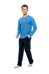 Mod Erkek Uzun Kol Pijama Takım 3893 - 5