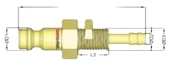 PNÖMATİK SARI OTOMATİK REKOR ( STOPER T26 SERİ JAK PERDE GEÇİŞLİ UÇ 8 MM ) - 1
