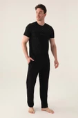 Arnetta 3010 Büyük Beden The Erkek Kısa Kollu Pijama Takımı - 2