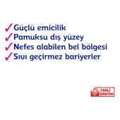 Giggles Yetişkin Emici Külot Bez  Büyük Boy (Large) 30'lu 4 Paket (120 Adet) Bel Boy 100-150 cm - 2