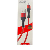 SWORD KABLO SW-M211 MICRO 2.4A 2 METRE KIRMIZI - 2