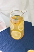 Bambu Kapaklı Pipetli Bardak Sunum Kahve Pinterest Coll lime Bardak - 4