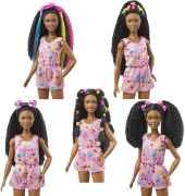 Barbie Brooklyn Eğlenceli Saçlar Oyun Seti HHM39 - 5