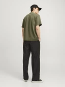 Jack Jones Blachad Brandıng Erkek Tişört 12259357 - 3