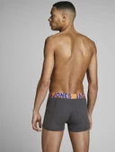 Jack Jones Crezy Solıd 3 Lü Paket Erekek Boxer 12151349 - 4